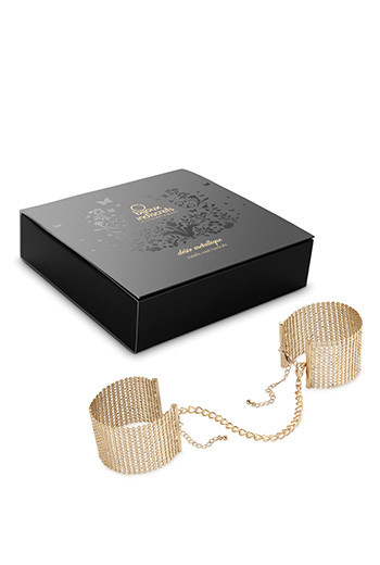 Bijoux Indiscrets Desir Metallique Cuffs Gold