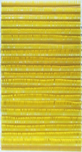 Вії жовте(yellow) вигин З 0.10 (16 рядів 12мм) I-Beauty *