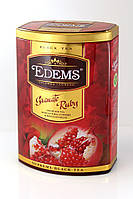 Елітний чорний чай в подарунковій упаковці "Edems Granate Ruby OPA" (200г)