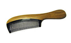Гребінець з сандалового дерева і кістки для волосся