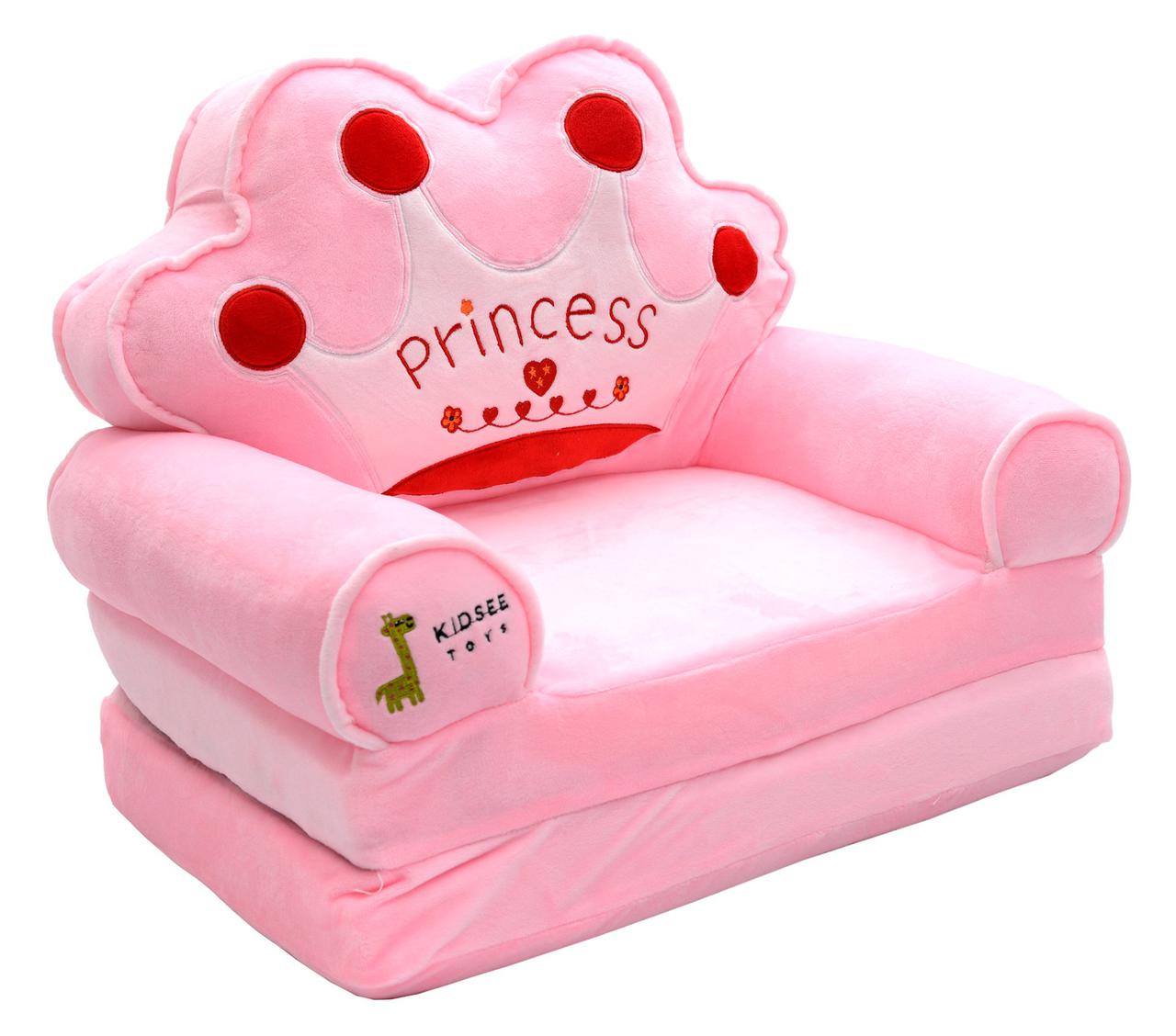 М'яке крісло для дівчинки 3 в 1 Princess