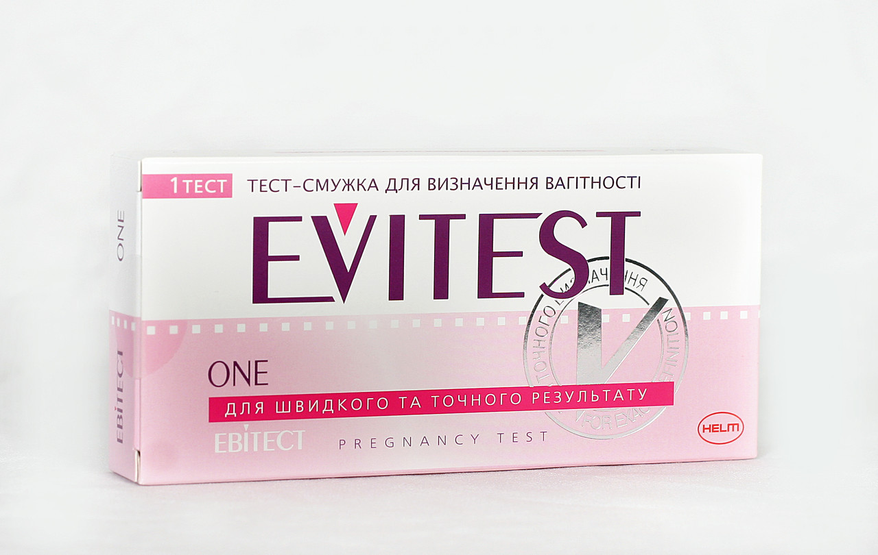 Тест-смужка для визначення вагітності EVITEST ONE