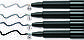 Набір капілярних ручок Faber-Castell PITT Artist Pen black fineliner, 4 шт (XS, S, F, M) чорного колір, 167115, фото 4