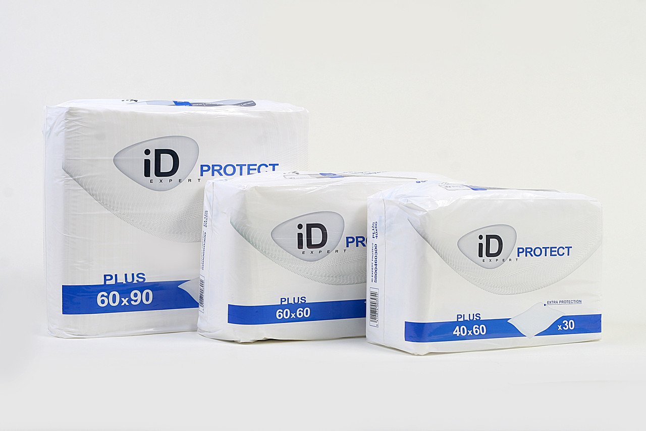 Пеленки для взрослых ID PROTECT Plus 60х60 №30 - фото 2 - id-p659902434