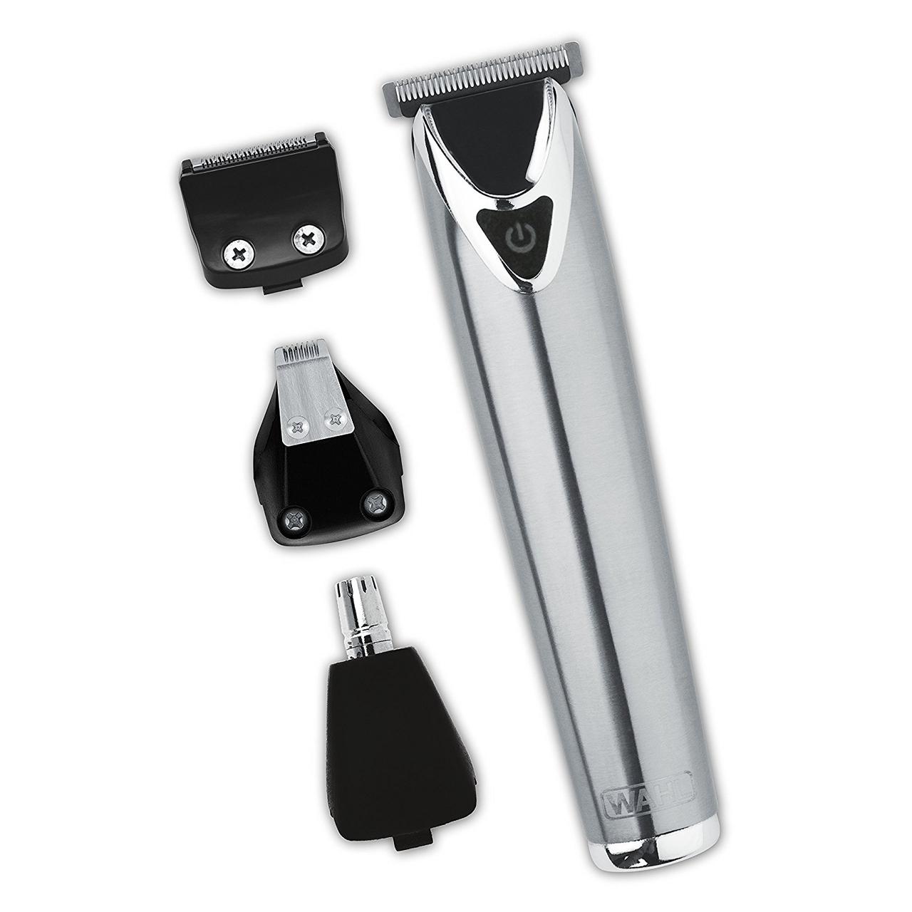 Тример Wahl Stainless Steel Lithium Ion Plus c 12 насадками (9818-600)