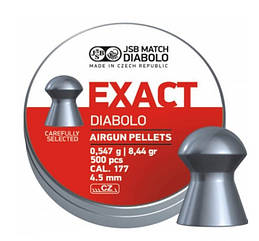 Кулі для пневматичної гвинтівки JSB EXACT Diabolo cal. 177 (4,5 mm)