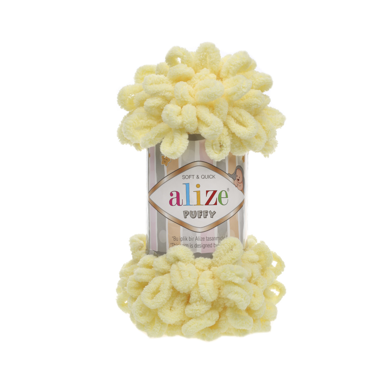 Alize Puffy — 13 блідо-жовтий