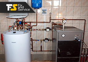 Монтаж систем опалення та ГВС