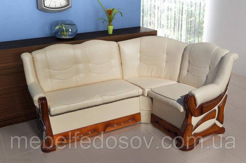 Кухонний куточок Візит (Мікс Меблі) 1750х1300 мм ясен, фото 1