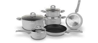 Набор кастрюль Royalty Line RL-FM10L Silver 10 pcs