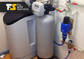 Монтаж систем зневоднення та пом'якшення