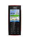 Nokia X2-00 кнопковий мобільний телефон Black/Red Оригінал, фото 4