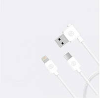 Kабель USB to MicroUSB WK Junzi 1m White