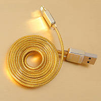 USB Кабель Lightning Remax King Kong,1m gold