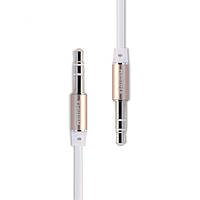 Аудіо кабель Remax AUX RM-L200 3.5 miniJack, 2m white