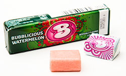 Жевательная резинка Watermelon Bubblicious, 48 г, фото 2