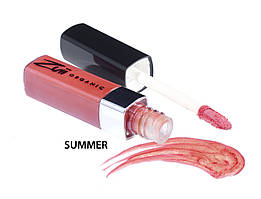 Сатиновий органічний блиск для губ Summer 6,8 г Zuii Organic