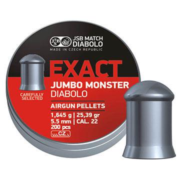 Кулі для пневматичних гвинтівок JSB EXACT JUMBO MONSTER Diabolo cal. 22 (5,5mm), фото 1