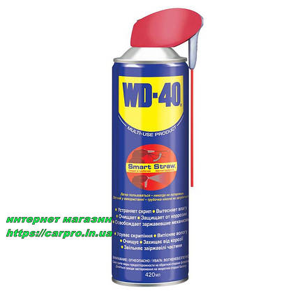 Універсальна змазка в аерозолі WD-40 420мл., фото 2