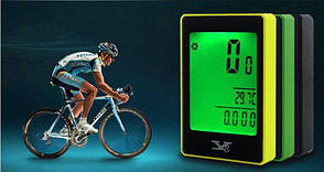 Велокомп'ютер дротовий із підсвіткою 668C