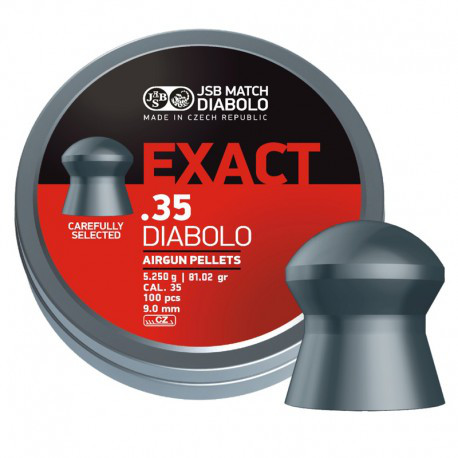 Кулі для пневматичних гвинтівок JSB EXACT Diabolo зal. 35 (9 mm)