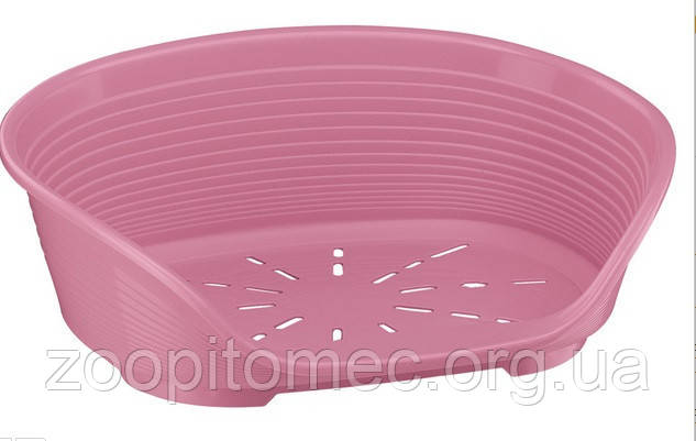 Пластиковий лежак SIESTA DELUXE 2 PINK ferplast