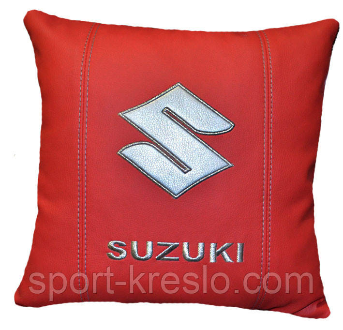 Подушка в авто с логотипом Suzuki сузуки - фото 5 - id-p23158474