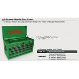 Ящик для інструменту 6 секцій 660(L)x307(W)x378(H)mm Toptul TBAA0601 (Тайвань), фото 2