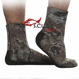 Шкарпетки для підводного полювання Marlin Anatomic Duratex Green 5 мм