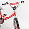 Велосипед двоколісний 18 дюймів червоний, фото 3