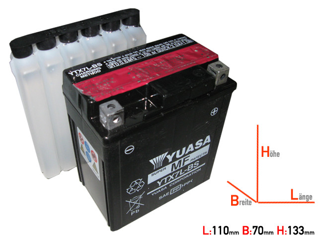 Надежный аккумулятор на скутер, мопед , мотоцикл 12 вольт 6 ампер