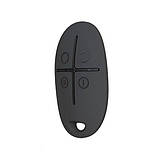 Брелок для керування охоронною системою Ajax SpaceControl, чорний, фото 2