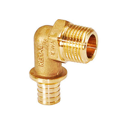 Натяжний куточок із переходом на нар. різь RAUTITAN Rehau