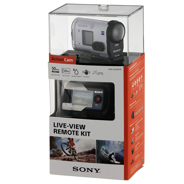 Sony HDR-AS200VR з пультом ДК Live-View (RM-LVR2)