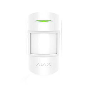 Бездротовий датчик руху Ajax MotionProtect Plus, білий