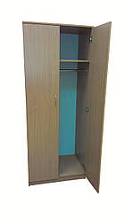 Шкаф для верхнього одягу 1820*720*520 мм. Офісний закритий шафа ДСП. Шаф у приході