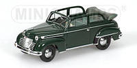 OPEL OLYMPIA CABRIOLET 1952 GREEN. 1,008 pcs. 1/43 MINICHAMPS 430040434