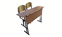 Комплект школьной мебели "Стандарт". Парта двухместная + 2 стула трансформер