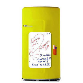 Біла магнітна грифельна дошка з маркерами на магніті подарунок