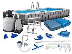 26366/28366 Каркасний басейн Ultra Frame 732х366х132см, 31805л, комб.філ.-насос 6000л\год,