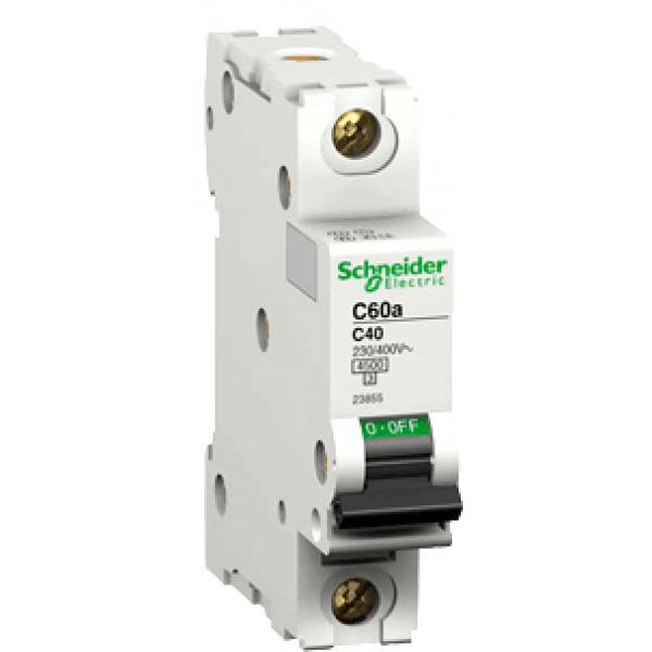 Автоматичний вимикач iC60N 1P 3A D Schneider Electric (A9F75103)