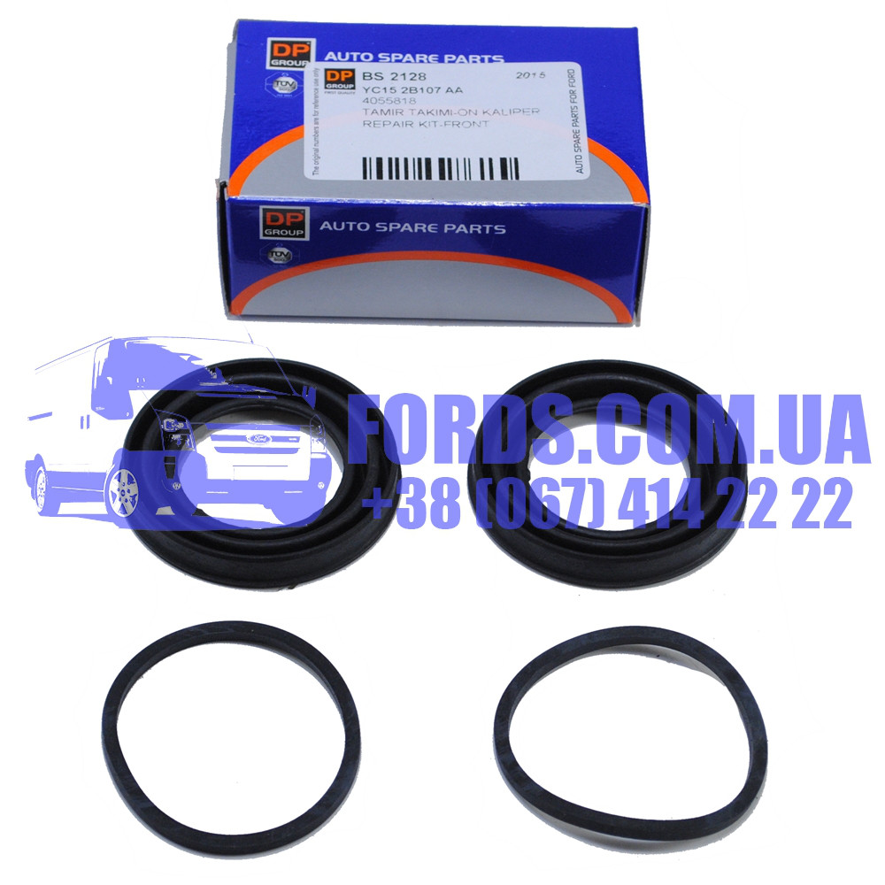 Ремкомплект супорта переднього FORD TRANSIT 2000-2006 (Поршень) (4055818/YC152B107AA/BS2128) DP GROUP