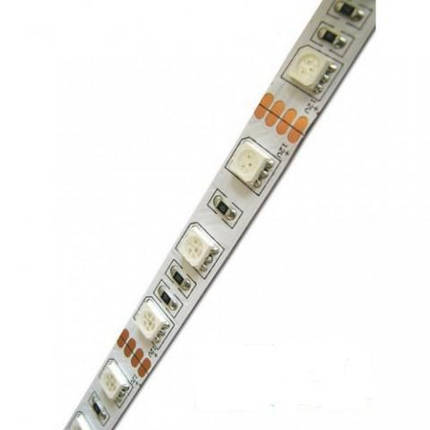 Світлодіодна стрічка Premium SMD 5050/60 12V RGB IP20 Код.53047, фото 2