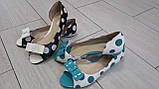 Балетки літні з відкрритими пальцями 36, 37, 39, фото 2