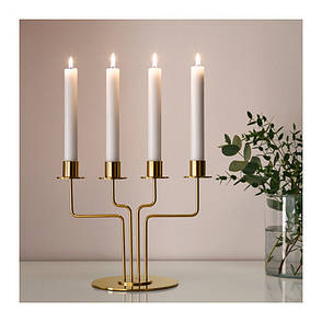 ДЖУБЛ Неароматическая свічка, білий, 35 см, 40154401, IKEA, ІКЕА, JUBLA, фото 2