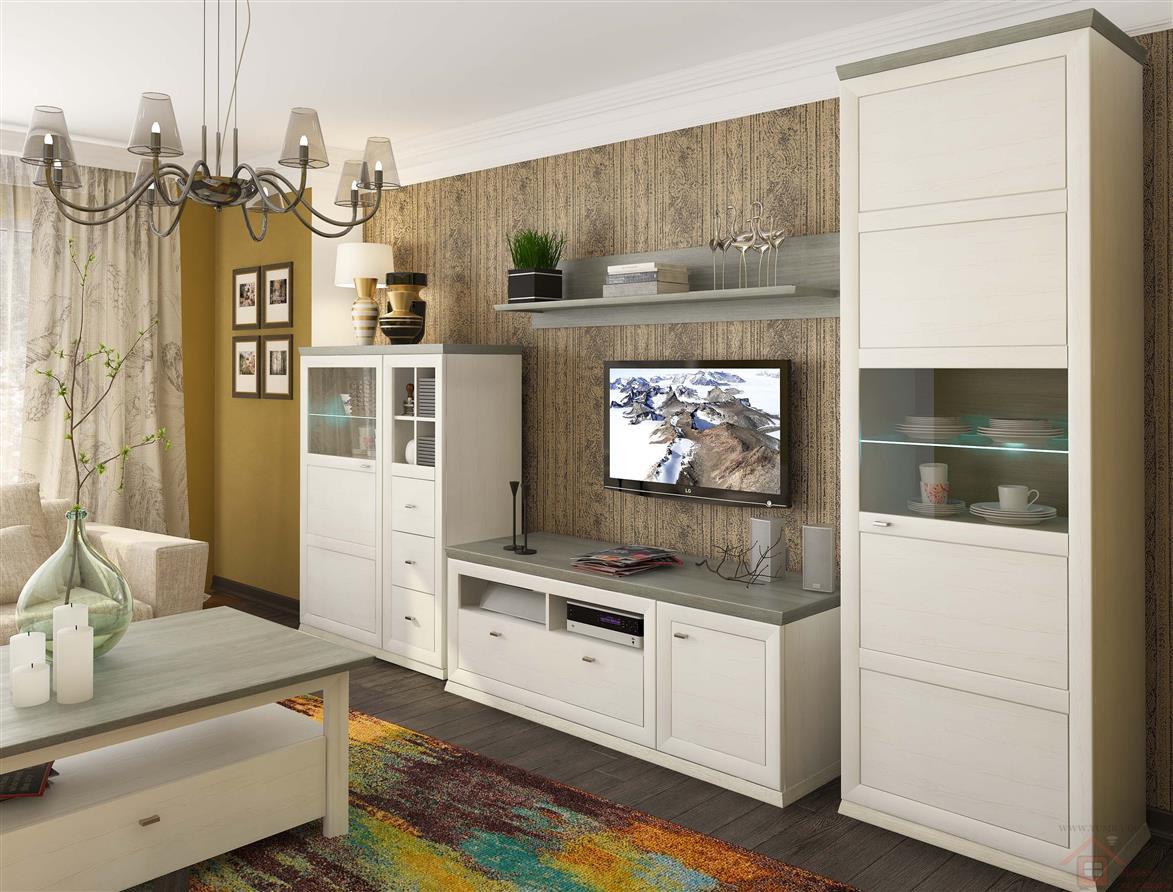 Напольная современная стильная белая ТВ 1502 1Д1Ш тумба под телевизор в спальню, гостиную, зал Орегон Сокме - фото 5 - id-p665969337