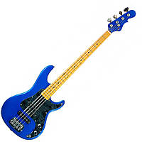 Бас-гітара G&L SB2 FOUR STRINGS (Electric Blue, maple, mirror) No CLF51087