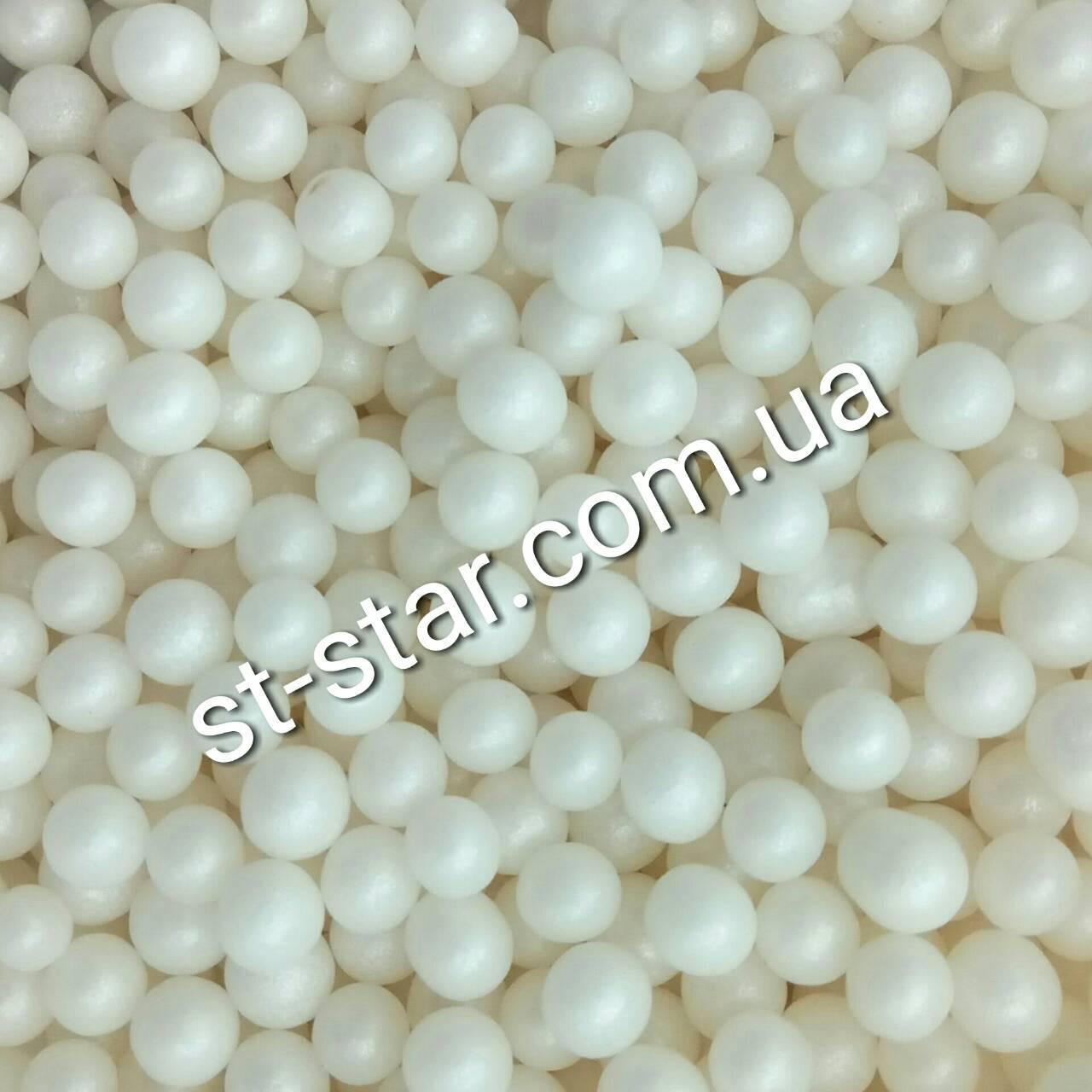 Сахарные шарики белые с перламутром 5мм (100г): продажа, цена в ...