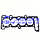 Прокладка ГБЦ FORD ESCORT/SCORPIO/SIERRA/TRANSIT 1989-2006 (2.0 DOHC) (6747809/88WM6051A4K/ES5535) DP GROUP, фото 3