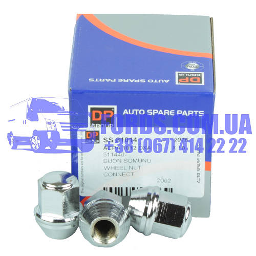 Гайка колісна FORD 12X1.5MM (5114407/ACPA1012DXA/SS81014) DP GROUP ...